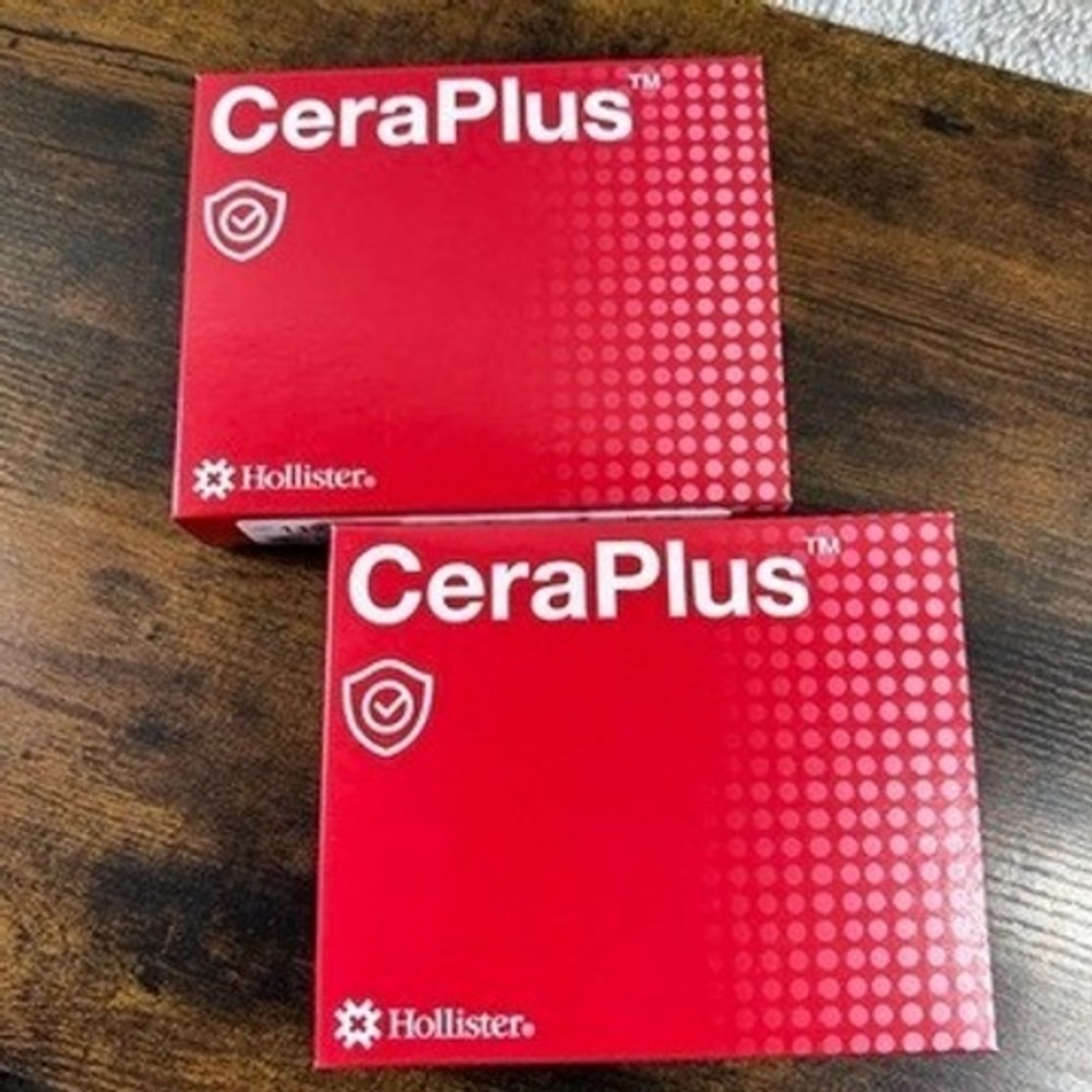 Hollister CeraPlus 11204 New Image 2-Piece Ostomy Skin Barrier 70mm 2 Boxes 10ct